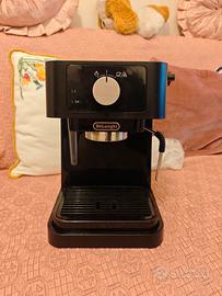 caffettiera delonghi macina/cialde/cappuccino 