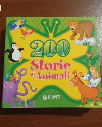 Libro per bambini “200 Storie di Animali” | Giunti