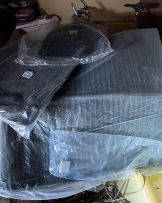 Tappetini gomma e vasca baule originali volvo V60