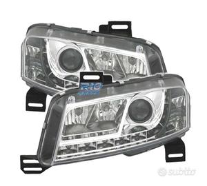 FARI FIAT STILO 01-08 LUCE DIURNA FONDO CROMATO