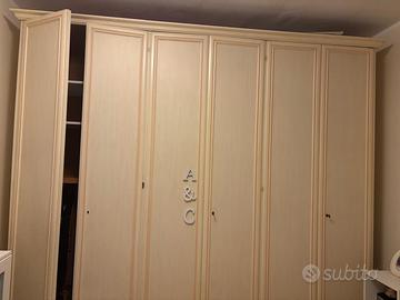 Armadio 6 ante in legno – buona qualità