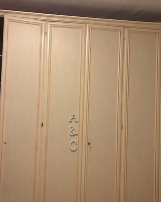 Armadio 6 ante in legno – buona qualità