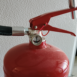 Estintore con piantana