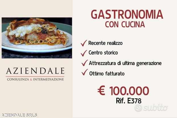 Aziendale - gastronomia con cucina centro storico