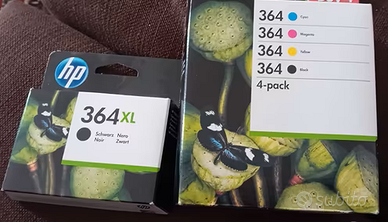 Cartucce HP 364 colore e nero