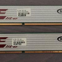 RAM DDR3 4GB (2x2GB) 1333MHz Team Group Elite