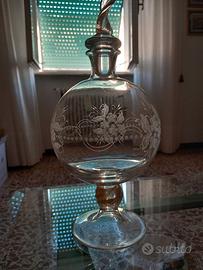 vaso in vetro soffiato