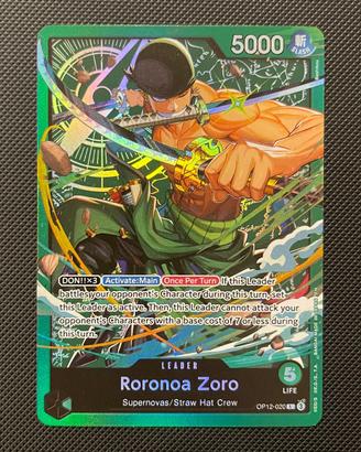 Carta One Piece Roronoa Zoro ST32 OP12-120 NM