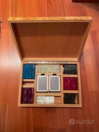 Set di fiches da poker