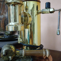 Macchina da caffè con caldaia