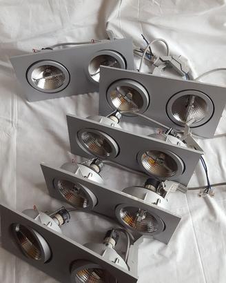 25 lampade incasso 22 W LUMIANCE doppio  PAR led