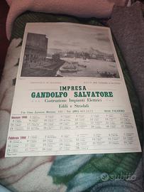 Calendario completo impresa di Gandolfo Salvatore