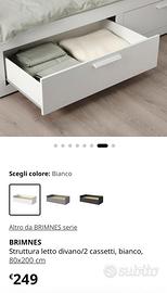 letto ikea brimnes euro 100