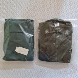 Abbigliamento militare verde taglia M