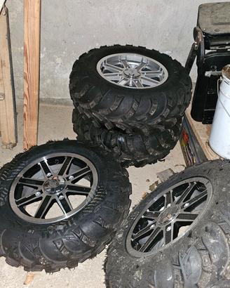 Cerchi gomme sportsman 850 touring