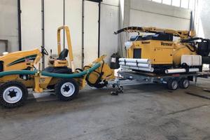 Carrello rimorchio x Pantografo Minies Fuoristrada