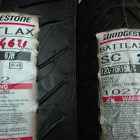 Coppia gomme t max bridgestone dot2021