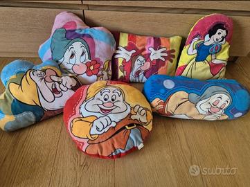 cuscini disney sette nani 