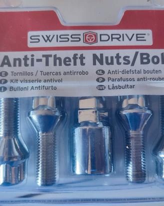 Set bulloni antifurto