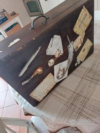 valigia antica in legno