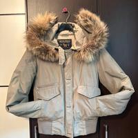Giacca woolrich con capouccio pelliccia