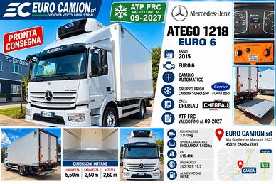 Mercedes-Benz Atego 1218 Frigo Euro 6