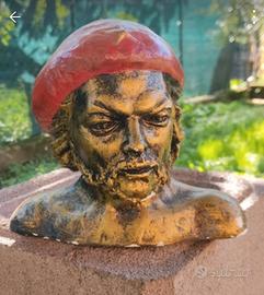 busto in gesso Che Guevara 