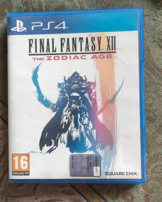 Final Fantasy XII zodiac age x ps4