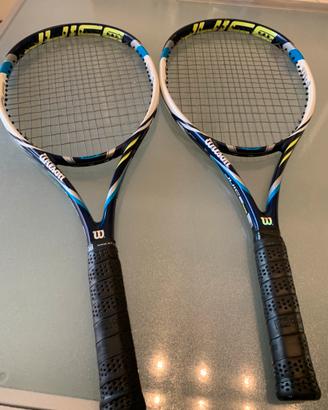 Coppia racchette tennis Wilson Juice 108