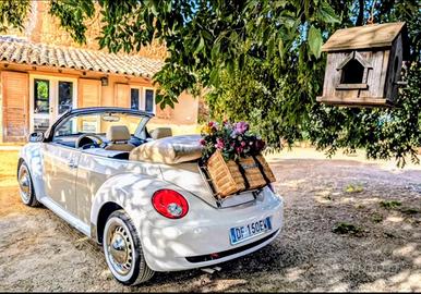 Noleggio per cerimonia Maggiolone cabrio vintage