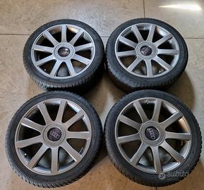 cerchi 18 audi modello rs4 con termiche 235 40 r18