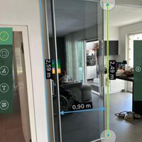 Porte scorrevoli  Rimadesio Velario con binario.