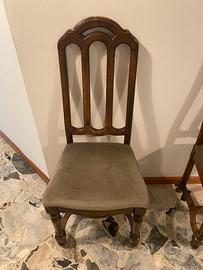 Sedie legno noce meta 800