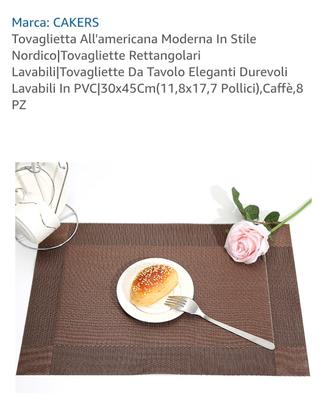 tovagliette all'americana 