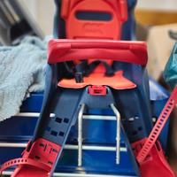 Seggiolino bici anteriore ok baby da 6mesi a 3anni