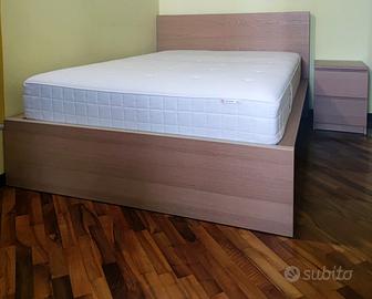 LETTO 1 PIAZZA E MEZZA con MATERASSO + COM