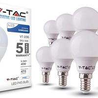 lampadina led 5w passo piccolo