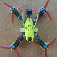 AZOR V2 FPV 220 carbonio 4mm 3K PRONTO A VOLARE