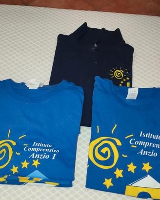 Set t-shirt e magliette logo plesso Ambrosini