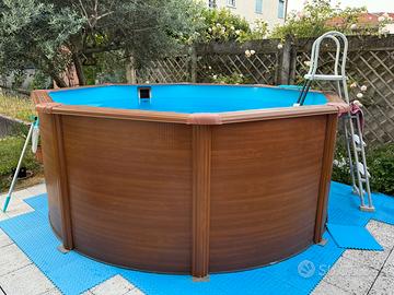 Piscina GRE rotonda fuori terra