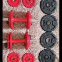 manubri pesi Body building rovera