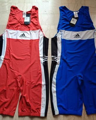 Coppia body costumi costumini tutine Adidas
