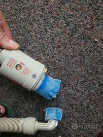 tubo di carico lavatrice con acqua stop