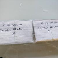 musicassette F. de Gregori la valigia dell'amore