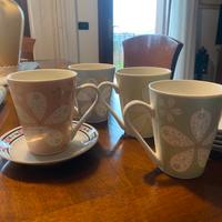 Tazza da teh o tisana multicolori in porcellana