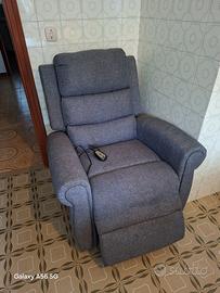 Poltrona reclinabile elettrica massaggiante