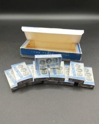 lamette da barba TRE TESTE platino da COLLEZIONE 