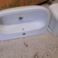 lavabo e copri sifone in ceramica