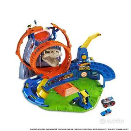 Pista Hot Wheels Monster Truck Arena Vulcano