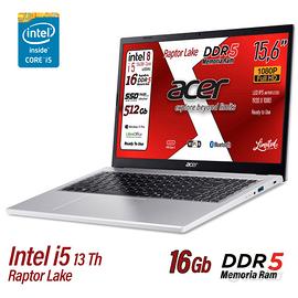 pc portatile Acer I5 13Th  16Gb DDR5 SSd 512Gb